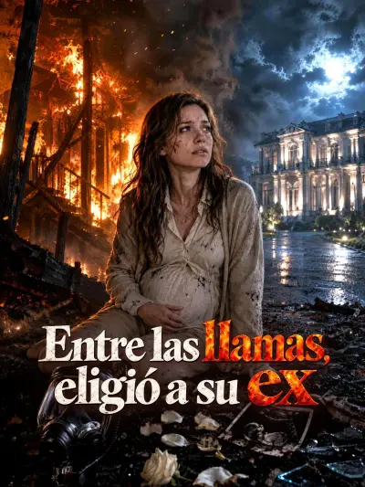 Entre las llamas, eligió a su ex poster