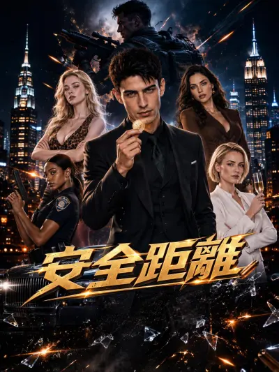 安全距離 poster
