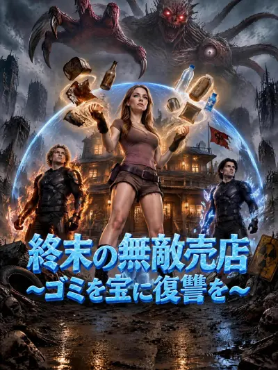 終末の無敵売店~ゴミを宝に復讐を~ poster