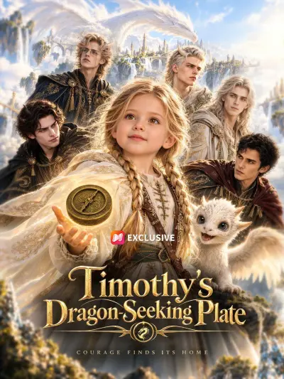 Timothy's Dragon-Seeking Plate poster