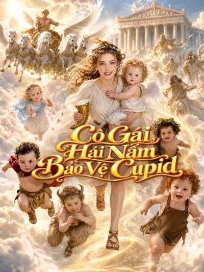 Cô Gái Hái Nấm Bảo Vệ Cupid poster