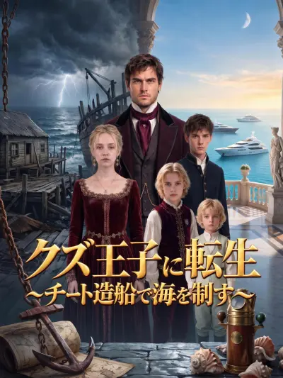 クズ王子に転生~チート造船で海を制す~ poster