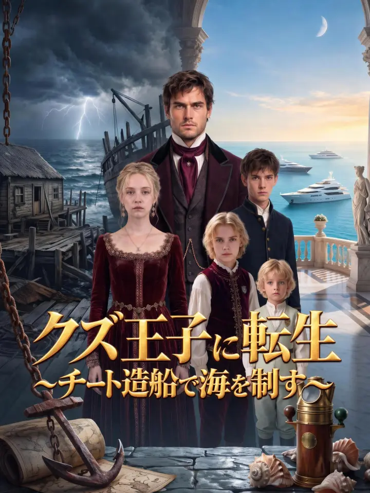 クズ王子に転生~チート造船で海を制す~ poster