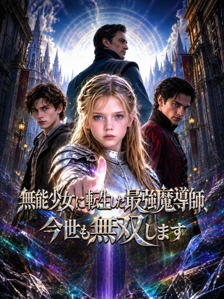 無能少女に転生した最強魔導師、今世も無双します poster
