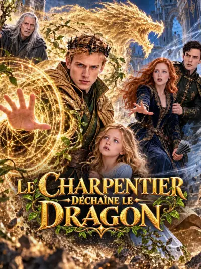 LE CHARPENTIER DÉCHAÎNE LE DRAGON poster
