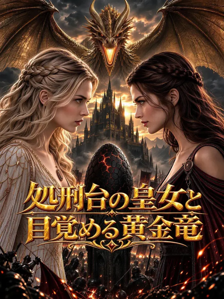処刑台の皇女と目覚める黄金竜 poster