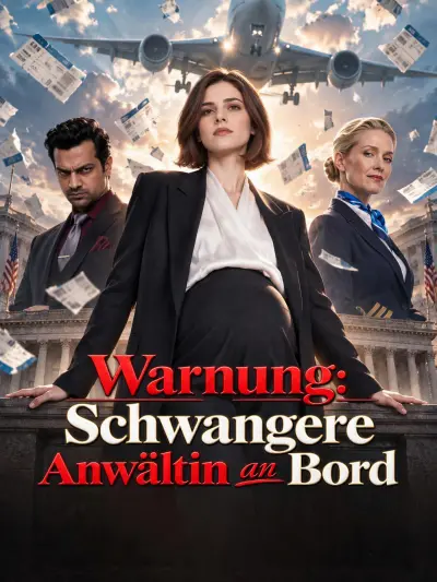 Warnung: Schwangere Anwältin an Bord poster
