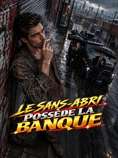 LE SANS-ABRI POSSÈDE LA BANQUE poster