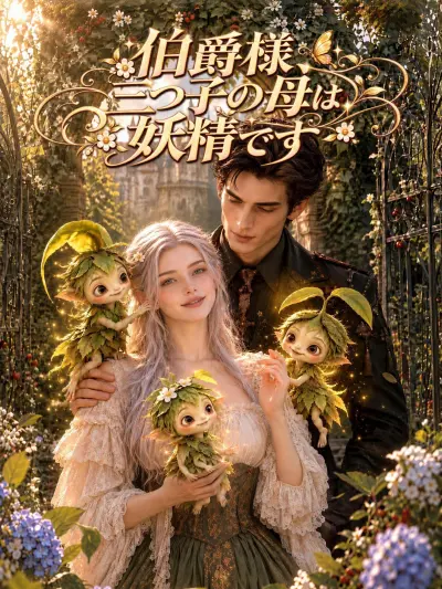伯爵様、三つ子の母は妖精です poster