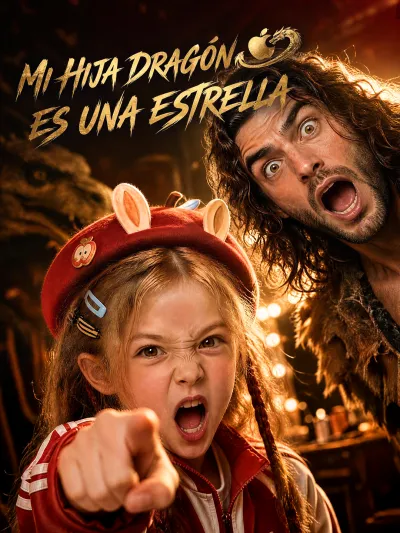 Mi hija dragón es una estrella poster