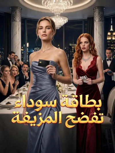 بطاقة سوداء تفضح المزيفة poster