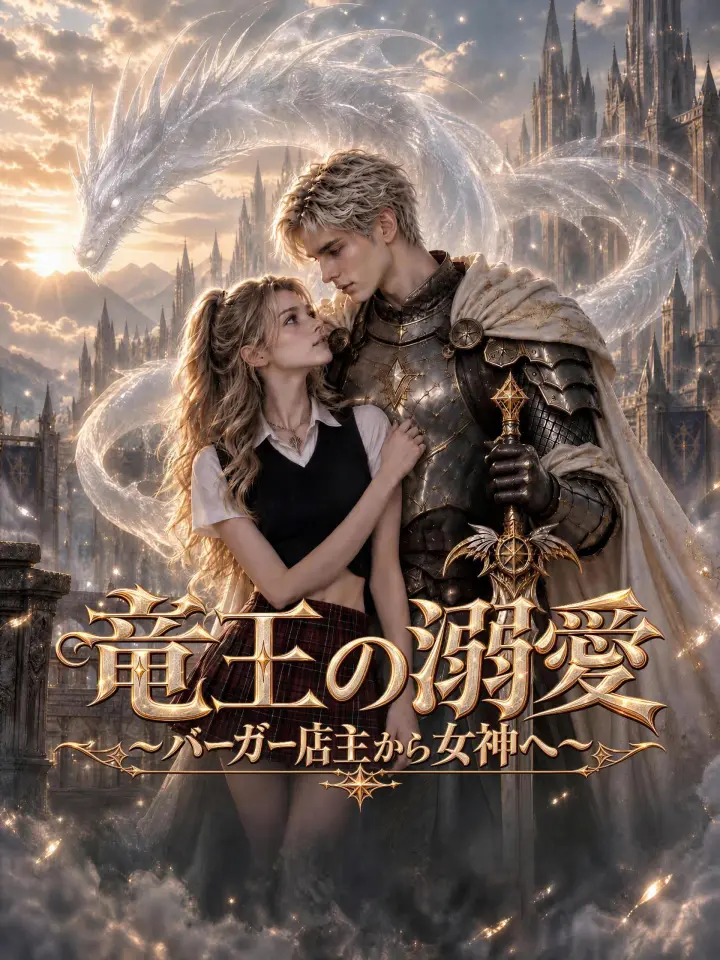 竜王の溺愛~バーガー店主から女神へ~ poster