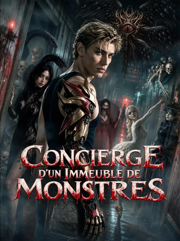 CONCIERGE D'UN IMMEUBLE DE MONSTRES poster