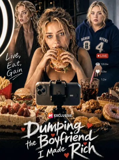 Dumping the Boyfriend I Made Rich poster