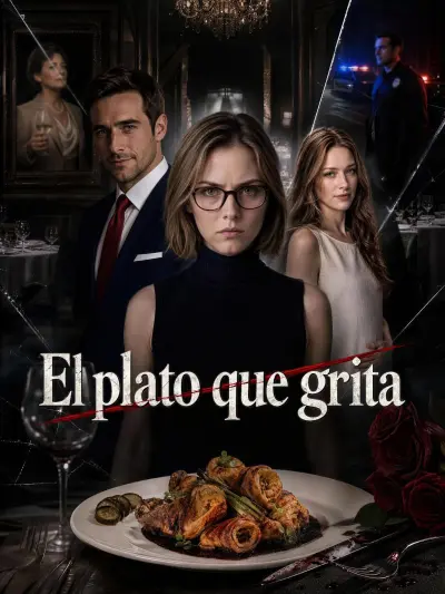 El plato que grita poster