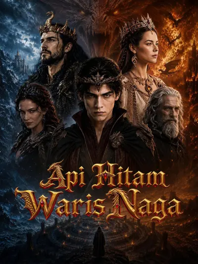 Api Hitam Waris Naga poster