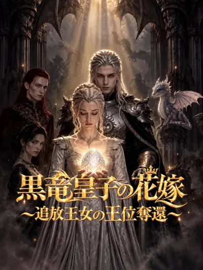 黒竜皇子の花嫁~追放王女の王位奪還~ poster