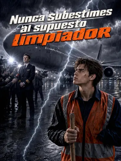 Nunca subestimes al supuesto limpiador poster