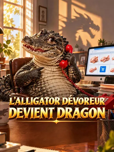 L'ALLIGATOR DÉVOREUR DEVIENT DRAGON poster