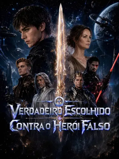 O Verdadeiro Escolhido Contra o Herói Falso poster