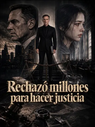 Rechazó millones para hacer justicia poster