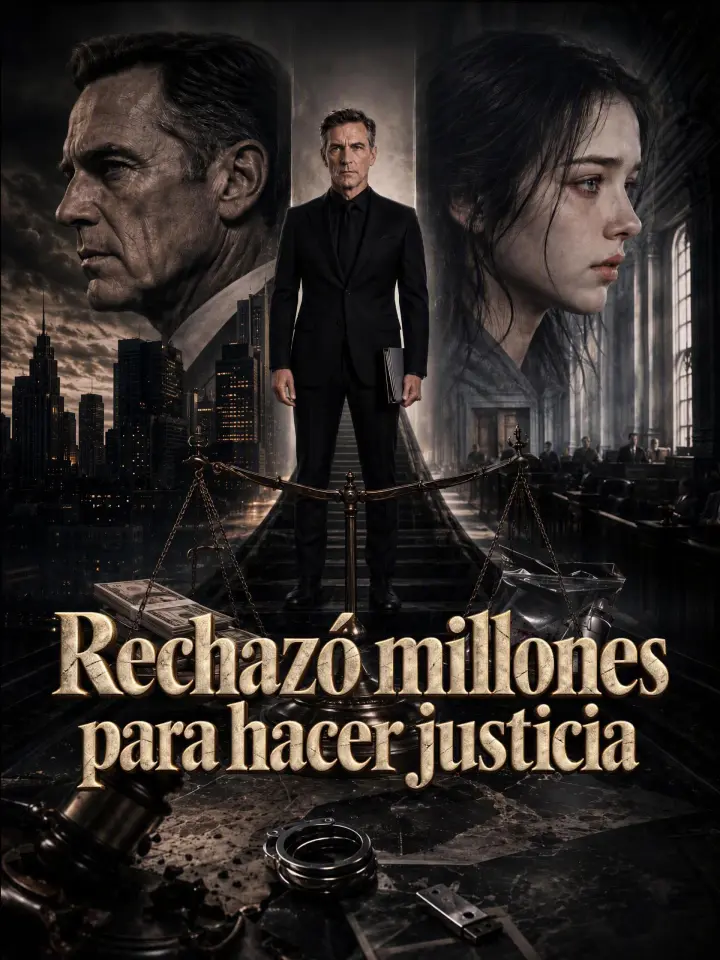 Rechazó millones para hacer justicia poster