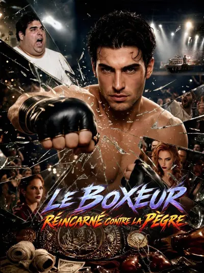 LE BOXEUR RÉINCARNÉ CONTRE LA PÈGRE poster