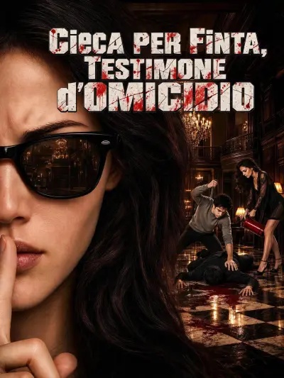 Cieca per Finta, Testimone d'Omicidio poster