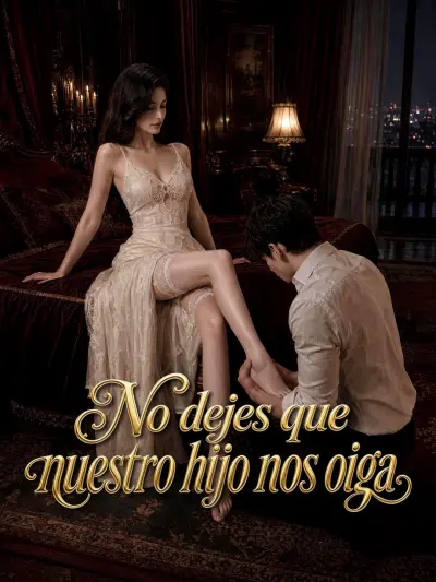 No dejes que nuestro hijo nos oiga poster