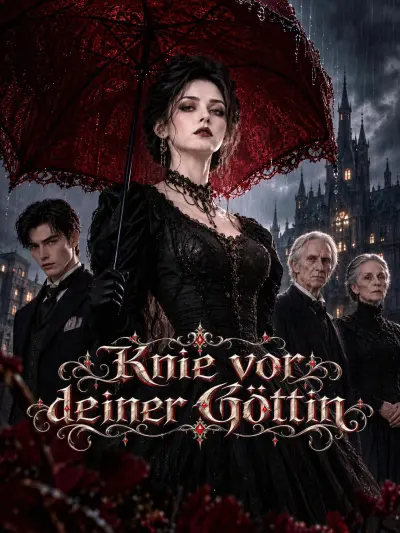 Knie vor deiner Göttin poster