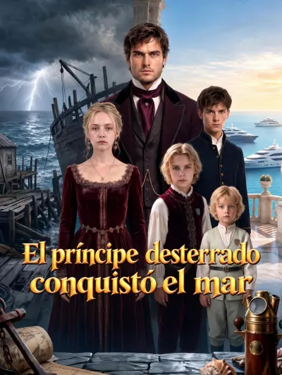 El príncipe desterrado conquistó el mar poster