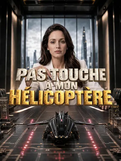 PAS TOUCHE À MON HÉLICOPTÈRE poster