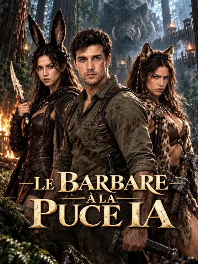 LE BARBARE À LA PUCE IA poster