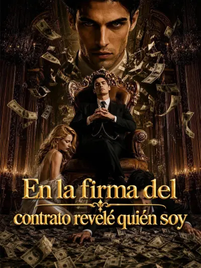 En la firma del contrato revelé quién soy​ poster