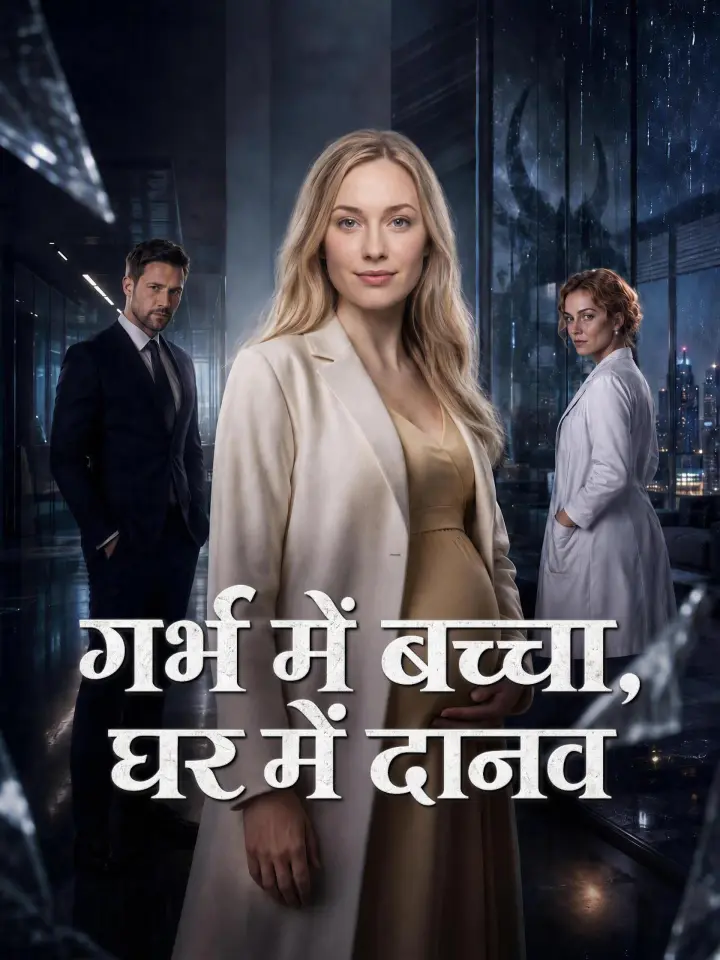 गर्भ में बच्चा, घर में दानव poster