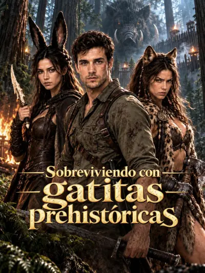 Sobreviviendo con gatitas prehistóricas poster
