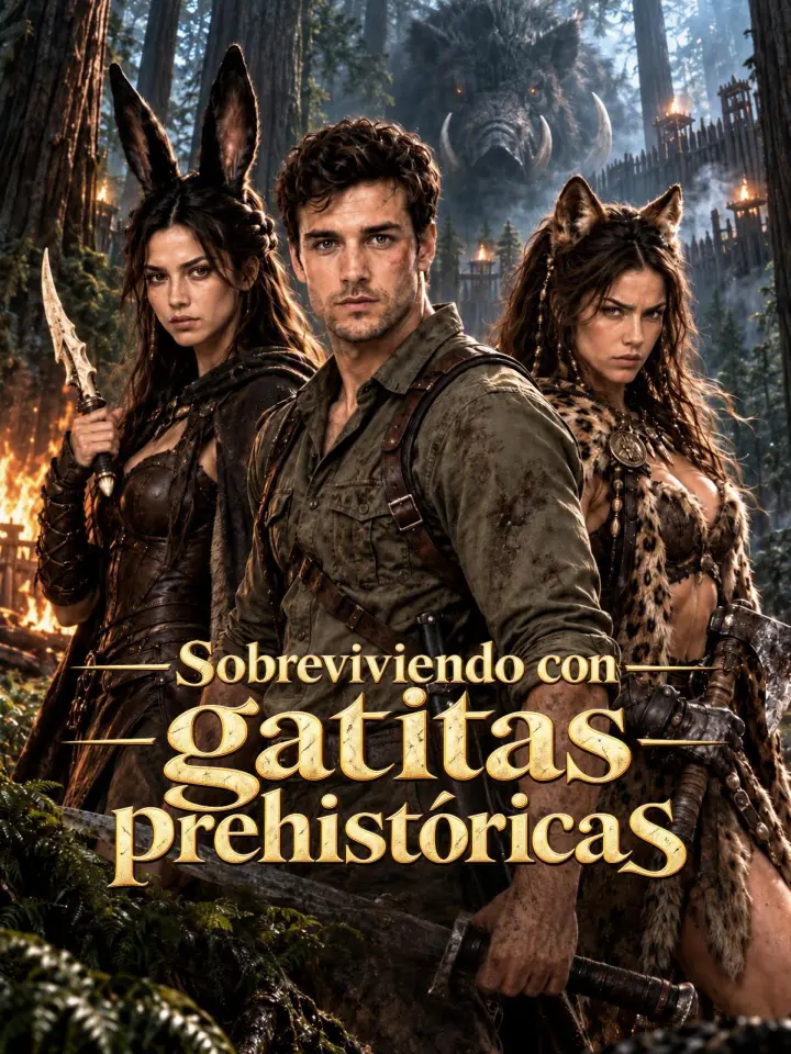 Sobreviviendo con gatitas prehistóricas poster
