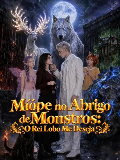 Míope no Abrigo de Monstros: O Rei Lobo Me Deseja poster