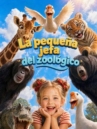 La pequeña jefa del zoológico poster