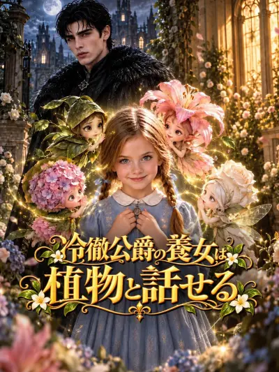 冷徹公爵の養女は植物と話せる poster