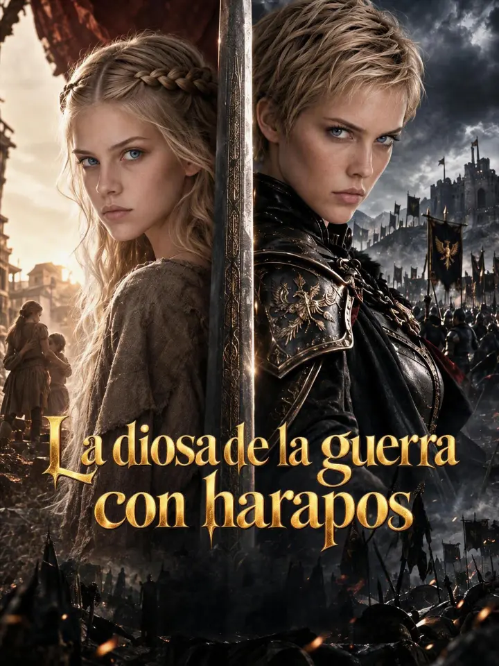 La diosa de la guerra con harapos poster