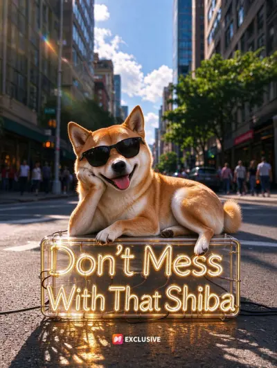 Don't Mess With That Shiba poster
