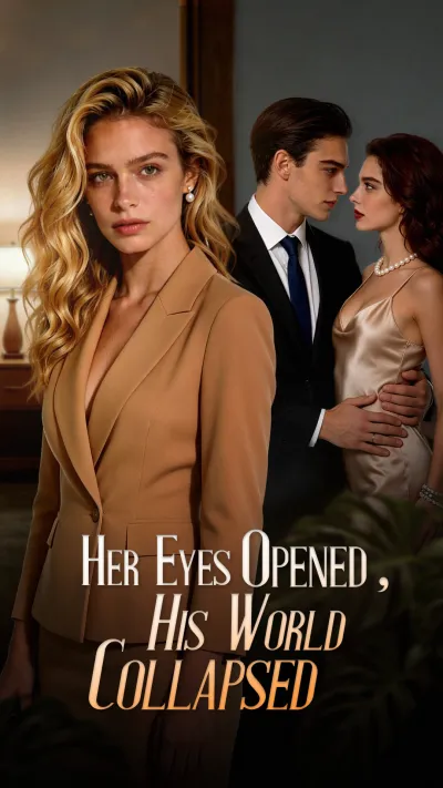 HER EYES OPENED,HIS WORLD COLLAPSED poster