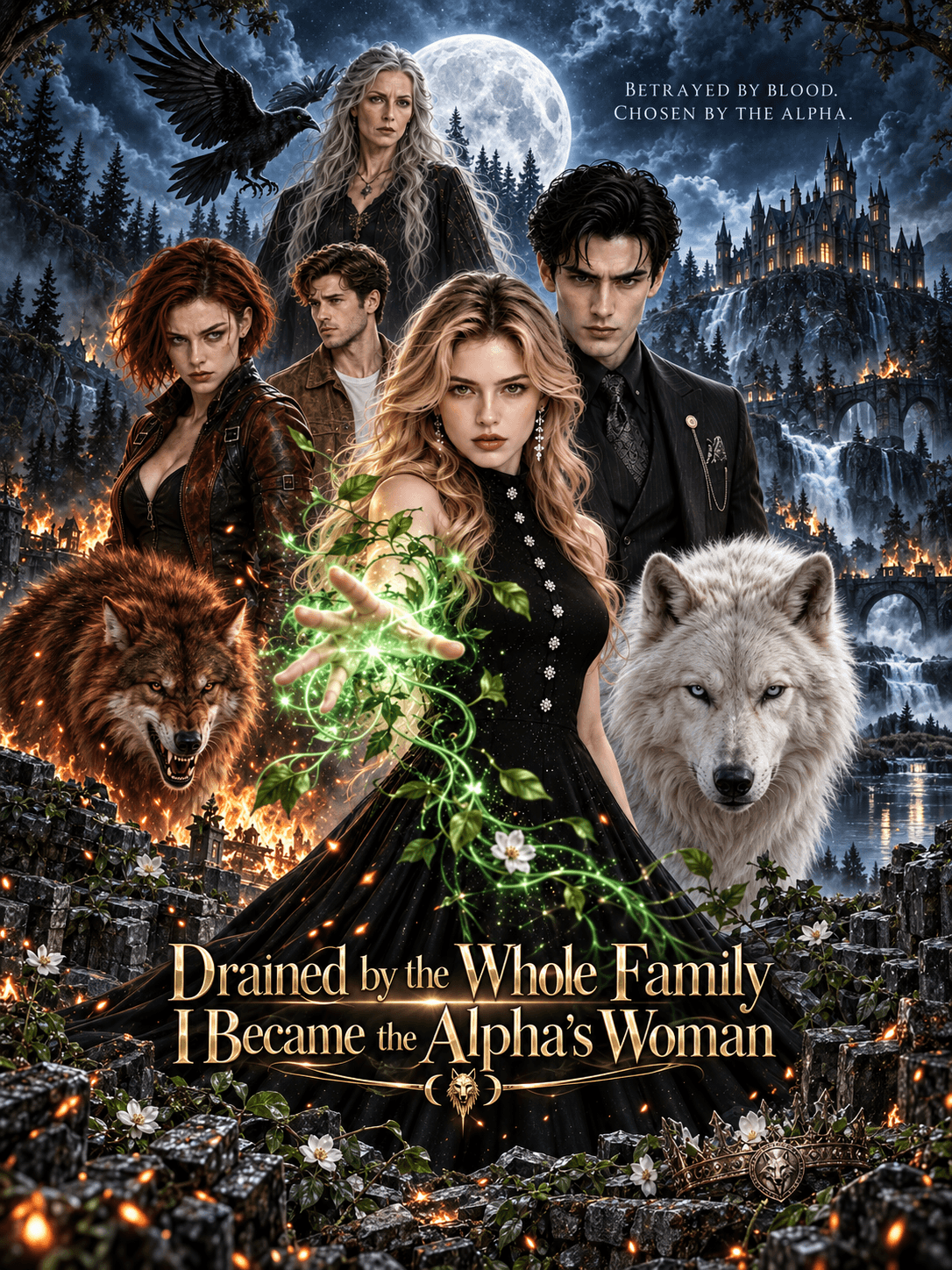 Drained by the Whole Family, I Became the Alpha's Woman short drama poster