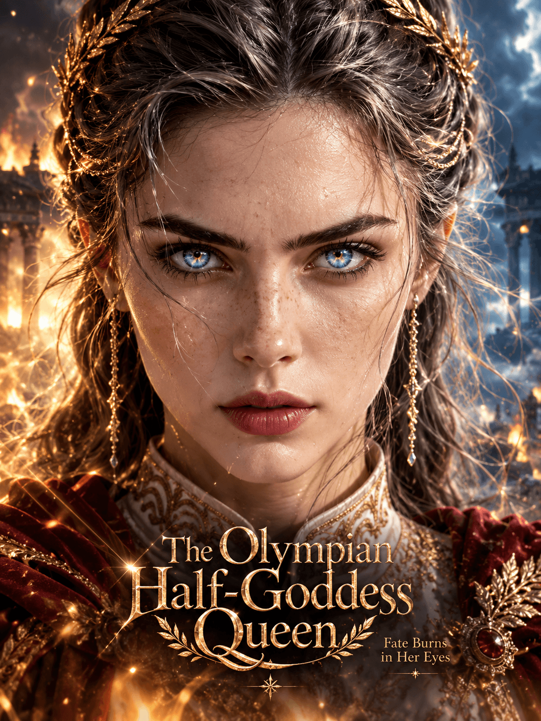 The Olympian Half‑Goddess Queen short drama poster