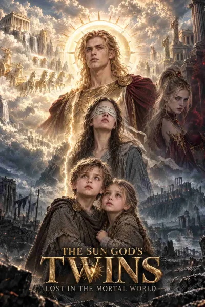 The Sun God's Twins Lost in the Mortal World poster