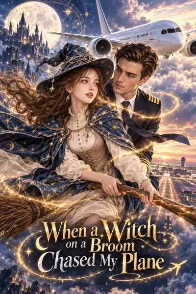 When a Witch on a Broom Chased My Plane poster