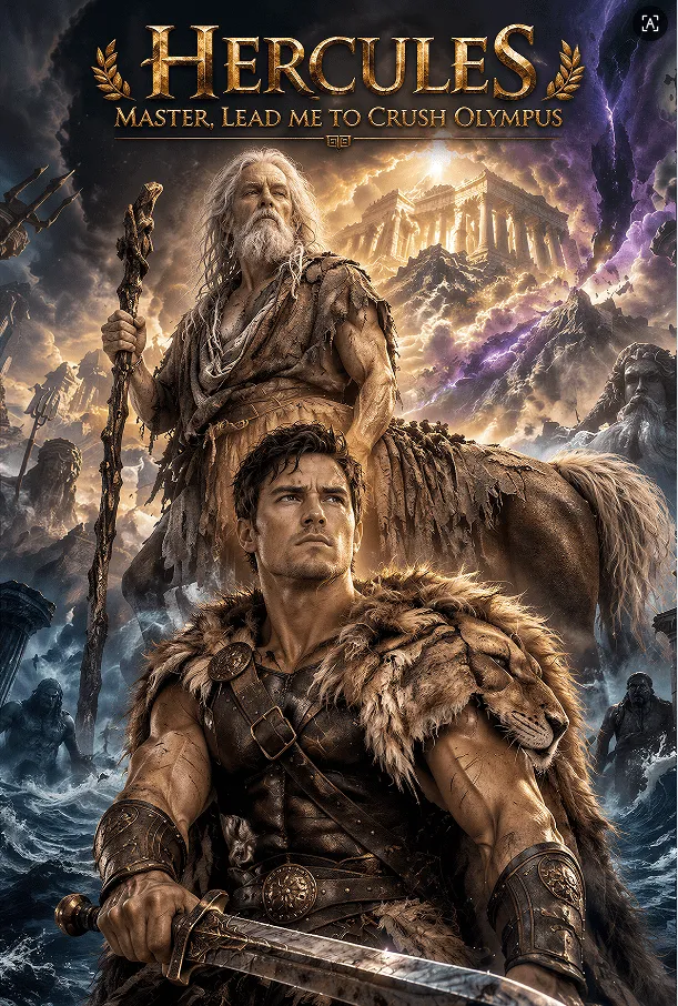 Hercules, Master, lead me to crush Olympus! poster