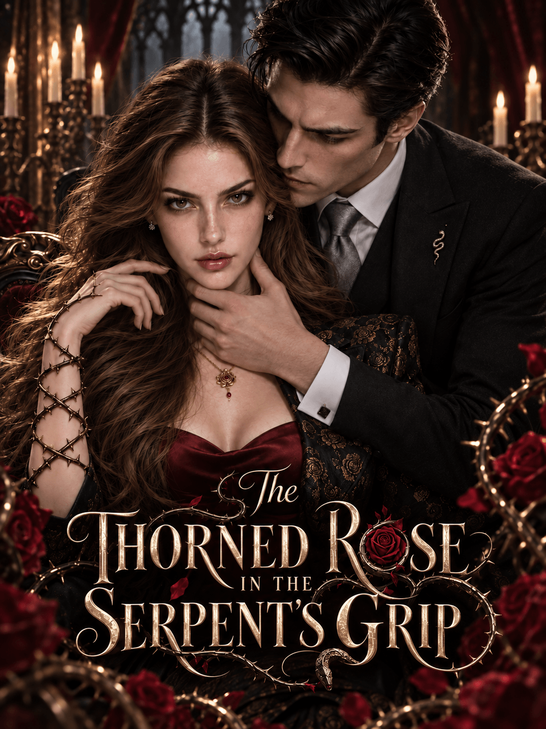 The   THORNED ROSE   IN THE   SERPENT’S GRIP