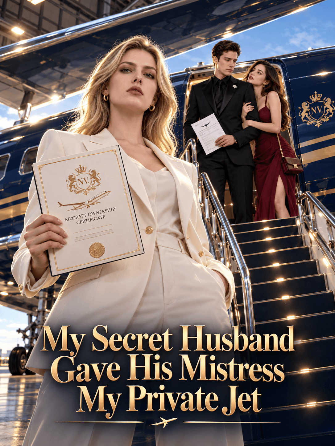 My Secret Husband Gave His Mistress My Private Jet short drama poster